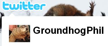 Punxsutawney Phil on Twitter @groundhogphil