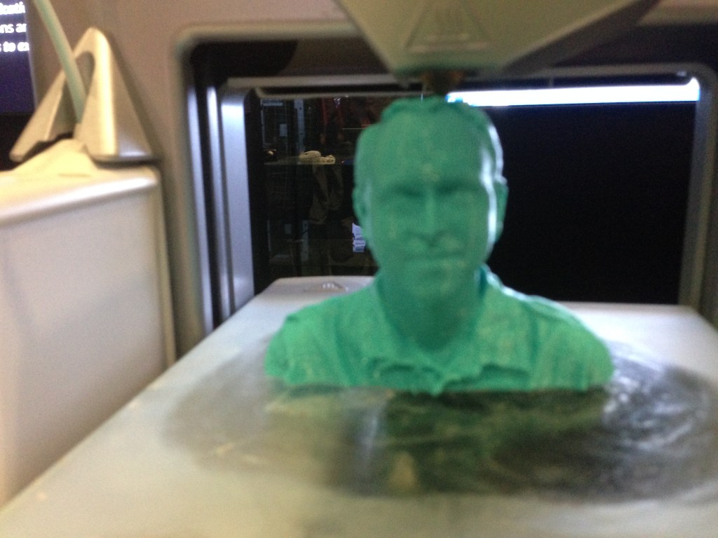 Greg Swan 3D Printed Bust